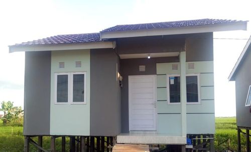 foto tampak rumah tipe 36 perumahan Griya bunyamin