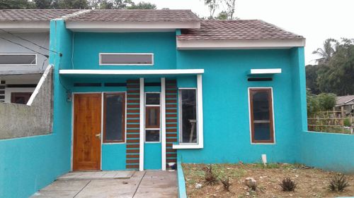 foto tampak rumah tipe Komersil 36/72 Hook perumahan PERUMAHAN KORPRI BUMI TEGAR BERIMAN