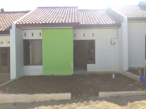 foto tampak rumah tipe Ngabean perumahan perumahan dhalem ngabean