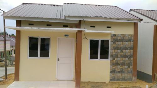 foto tampak rumah tipe 36 perumahan ANUGRAH BESTARI