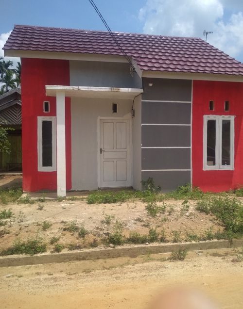 foto tampak rumah tipe 36 perumahan CINTO KENANG ASRI