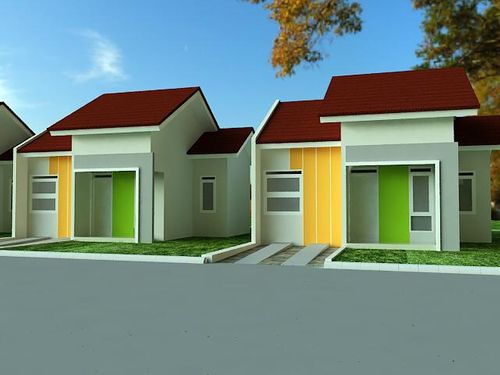 foto tampak rumah tipe 40 perumahan PERUMAHAN PURI KETAPING