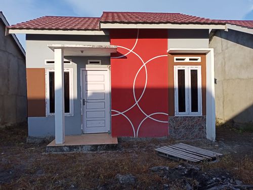 foto tampak rumah tipe 36 perumahan KAMPOENG KITO