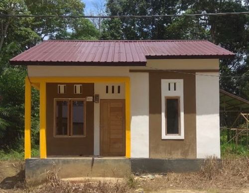 foto tampak rumah tipe SUBSIDI 36 perumahan Sandai Asri Residence