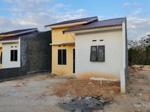 foto tampak rumah tipe subsidi perumahan Zaidan Residence