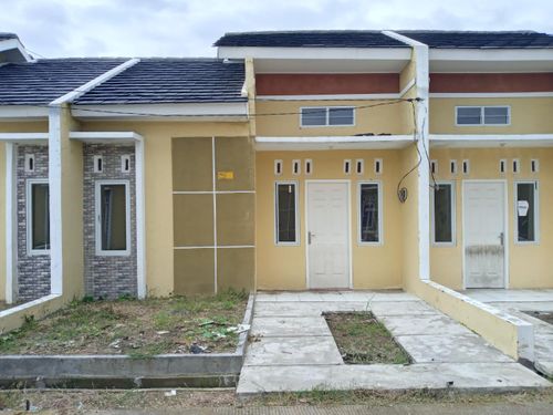 foto tampak rumah tipe 30/60 perumahan GREEN PERMATA 2