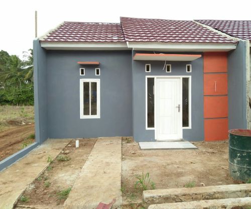 foto tampak rumah tipe COUPLE perumahan Grand Esha