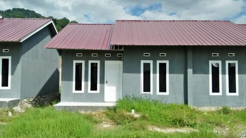foto tampak rumah tipe 36 perumahan GRIYA EMYA HASANAH ARAI PINANG  TAHAP 2