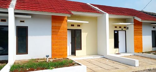 foto tampak rumah tipe Subsidi perumahan Balekambang Tol Nirwana