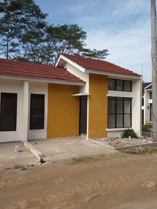foto tampak rumah tipe 22/60 perumahan New Citra Harmoni 