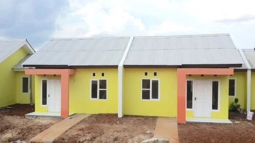 foto tampak rumah tipe RST.CENDANA perumahan Pesawaran Residence