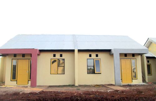 foto tampak rumah tipe RST.FLAMBOYAN perumahan Pesawaran Residence