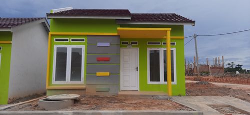 foto tampak rumah tipe 36 perumahan Griya As salam