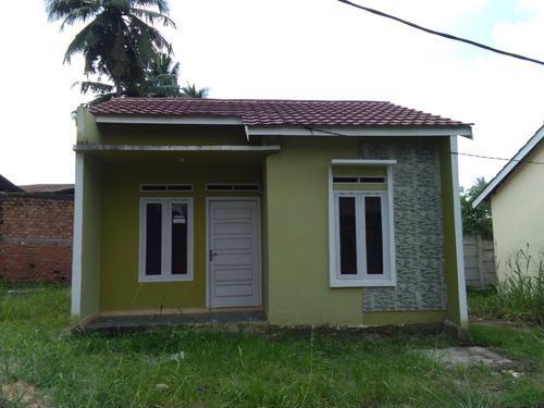foto tampak rumah tipe 36 perumahan PURI MEKAR JAYA 3