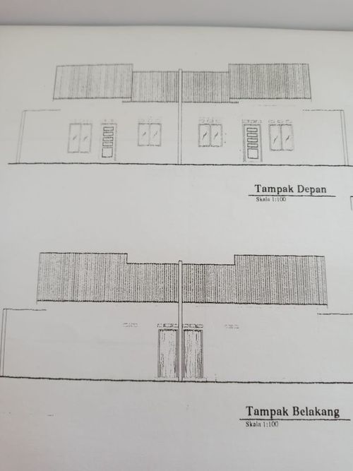 foto tampak rumah tipe 36 perumahan PESONA CHELLYA