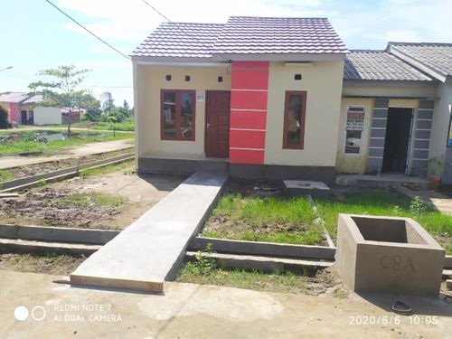foto tampak rumah tipe 36/101 perumahan GRIYA PESONA BORANG