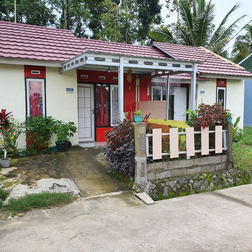 foto tampak rumah tipe 27 / 60 perumahan Pelita Asri Tengaran
