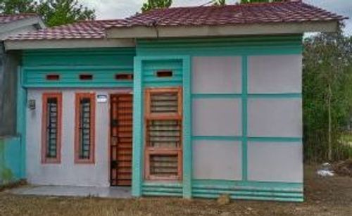 foto tampak rumah tipe 36 perumahan Grand Pratama Jaya