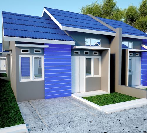 foto tampak rumah tipe 36 (Subsidi) perumahan PERMATA REGENCY