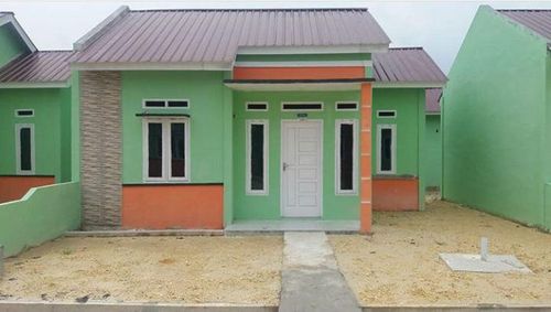 foto tampak rumah tipe 36 perumahan PRIMADONA PERMATA HIJAU TAHAP 2