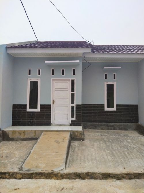 foto tampak rumah tipe STANDAR perumahan CITRA ALAM INDAH TAHAP 2