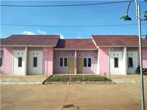 foto tampak rumah tipe Nimas 27 perumahan Perumahan Nirwana Mayong Asri