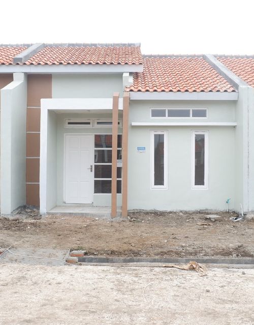 foto tampak rumah tipe 36/60 M2 perumahan SALBI REGENCY