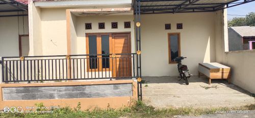 foto tampak rumah tipe 45 perumahan BUKIT BHAYANGKARA ASRI