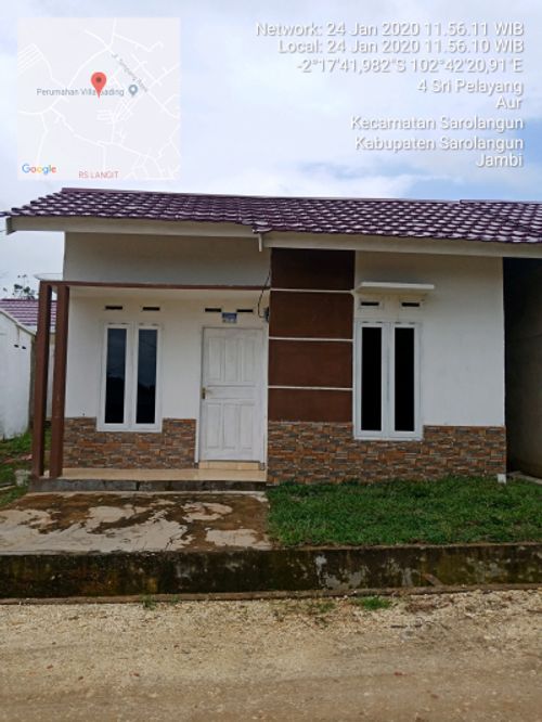 foto tampak rumah tipe 36 perumahan VILLA GADING
