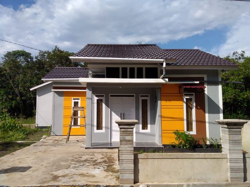 foto tampak rumah tipe 45 perumahan BARUNIA RESIDENCE 4