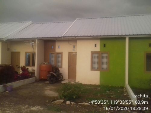 foto tampak rumah tipe 30 perumahan GRAHA RACHITA