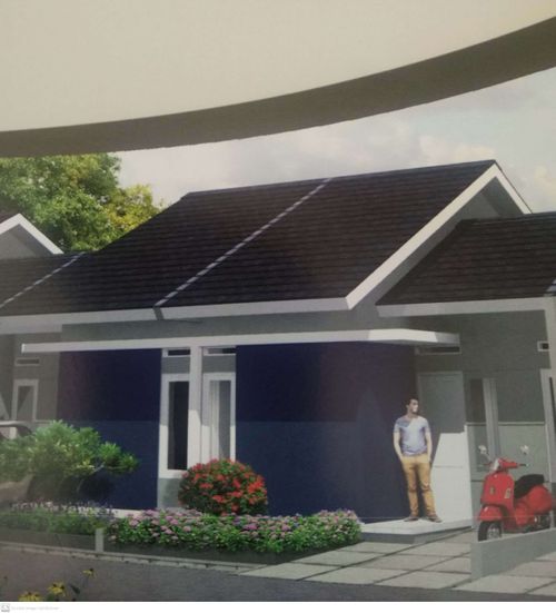 foto tampak rumah tipe SINDANGASIH I perumahan SINDANGASIH REGENCY