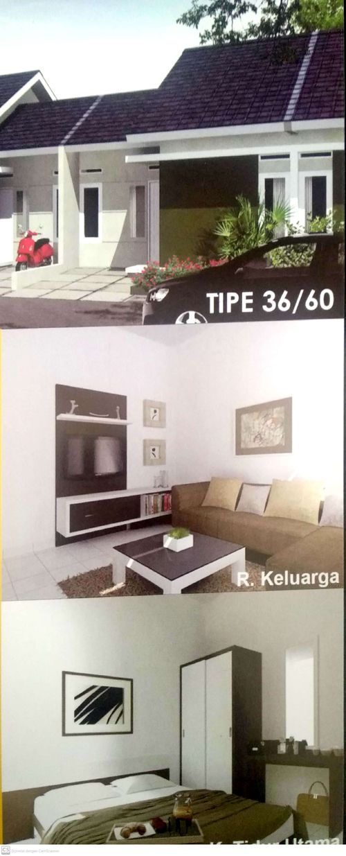 foto tampak rumah tipe KAHISA REGENCY perumahan KAHISA REGENCY