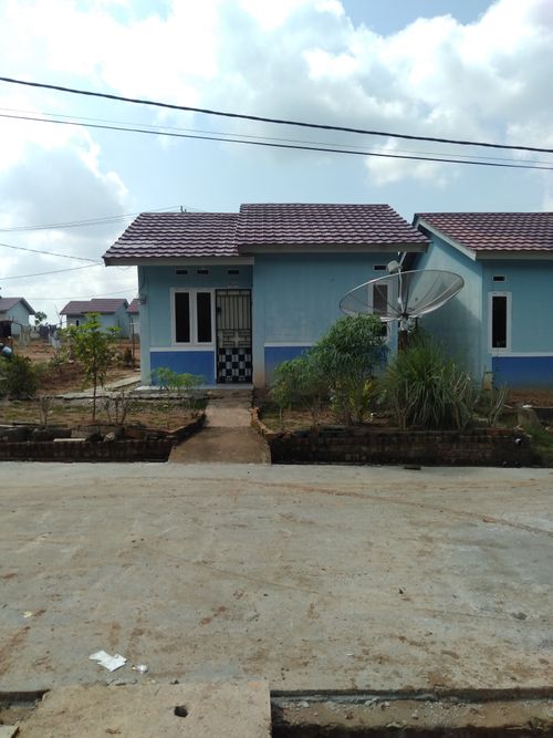 foto tampak rumah tipe GRIYA AMANDA SEJAHTRA, RST/36m2 perumahan GRIYA AMANDA SEJAHTERA