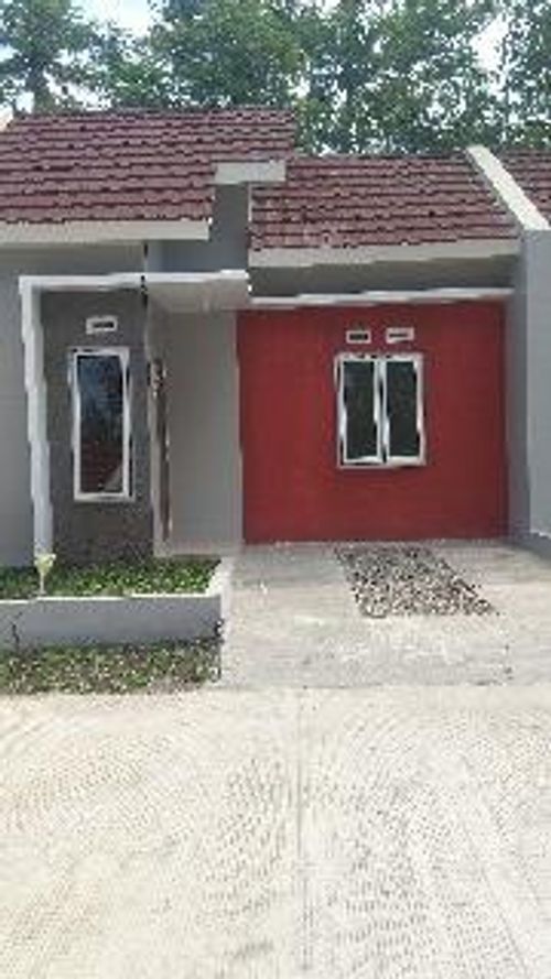 foto tampak rumah tipe 30 perumahan Griya Pesona