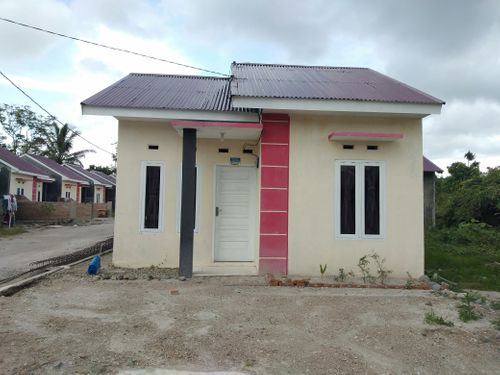 foto tampak rumah tipe 36/91 perumahan GRIYA KETAPING TAHAP 3