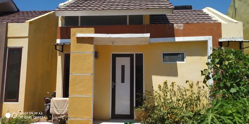 foto tampak rumah tipe Subsidi 36 perumahan PURI MAS LILIBA