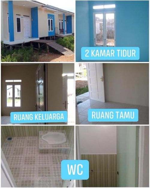 foto tampak rumah tipe 36 perumahan Grand Banjar Asri