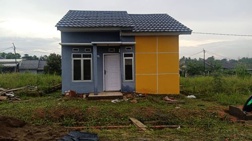 foto tampak rumah tipe 36 perumahan SURYA ALAM 8