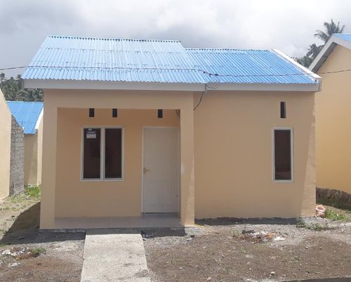 foto tampak rumah tipe 36 perumahan GRIYA RIZKY AER UJANG