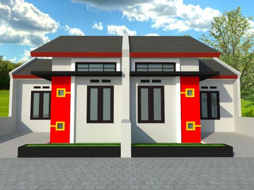 foto tampak rumah tipe 30-60 perumahan NUSANTARA JAYA BERKAH 3