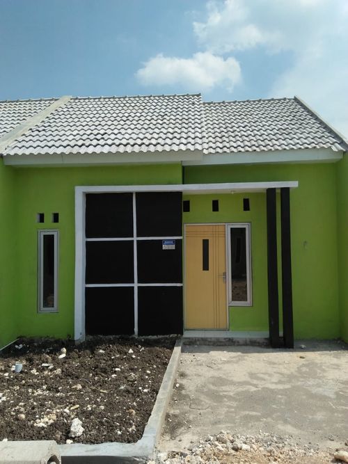 foto tampak rumah tipe 33/60 perumahan Dubeilestari