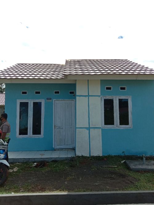 foto tampak rumah tipe 36 perumahan Tanjung payang sejahtera 3