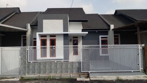 foto tampak rumah tipe 54 perumahan PELANGI RESIDENCE