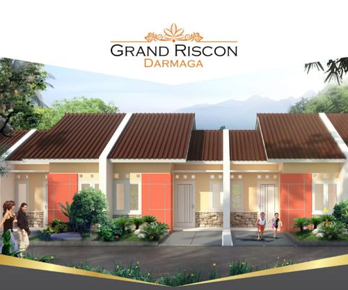 foto tampak rumah tipe 22/60 perumahan Grand Riscon Darmaga