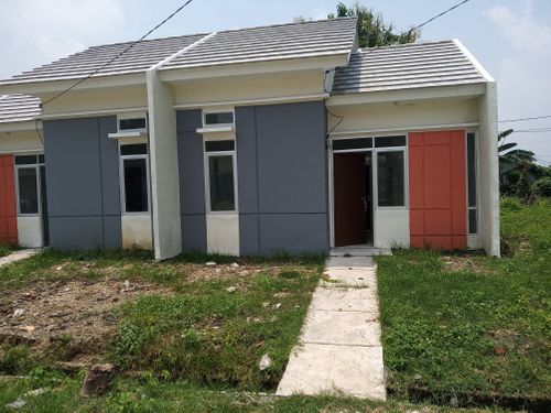foto tampak rumah tipe Magnolia 29/72 perumahan Taman Adiyasa
