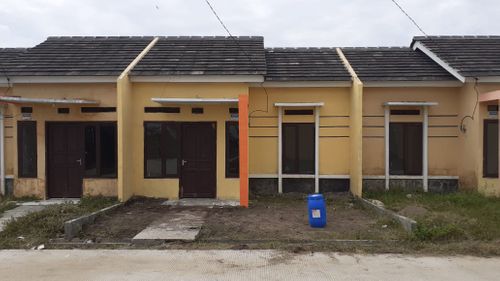 foto tampak rumah tipe SUBSIDI perumahan GREEN ADIKA RESIDENCE 1