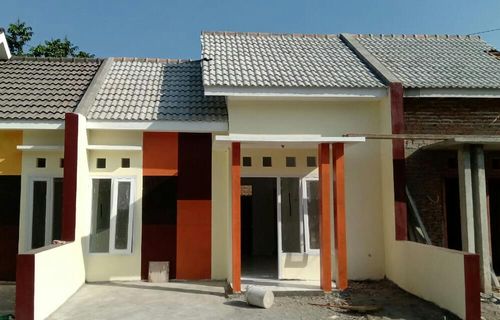 foto tampak rumah tipe 30 perumahan DUKUH VIEW