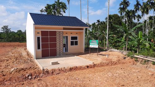 foto tampak rumah tipe 36 perumahan PURI LATIMOJONG