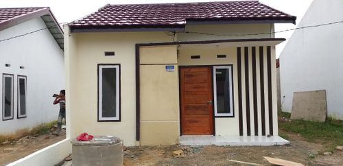 foto tampak rumah tipe 36/2017 perumahan Griya Gong 2000